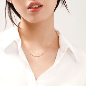 New in Box. AUTHENTIC Tiffany T Smile Pendant in 18k Rose Gold. Size: Small